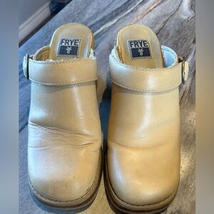 Frye clogs